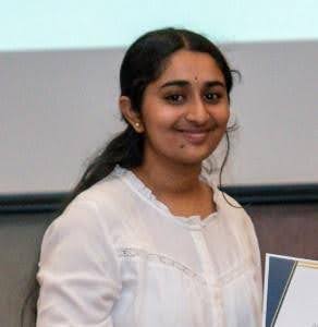 Pooja Parthasarathy, Indus, 12th grade